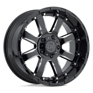 Black Rhino – SIERRA – Black – 17″x9″ 0mm – Summer Wheels – 1790SRA005140B78